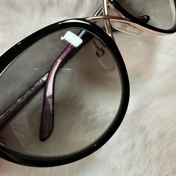 Tom Ford Purple and gold Sunglasses - Picture 5 of 15